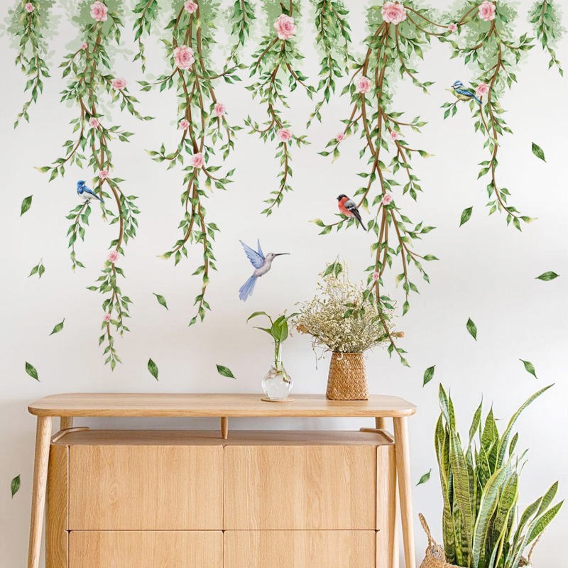 Branches Flowers Birds Glass S - огляд і ціна Home Decor Window Blinds