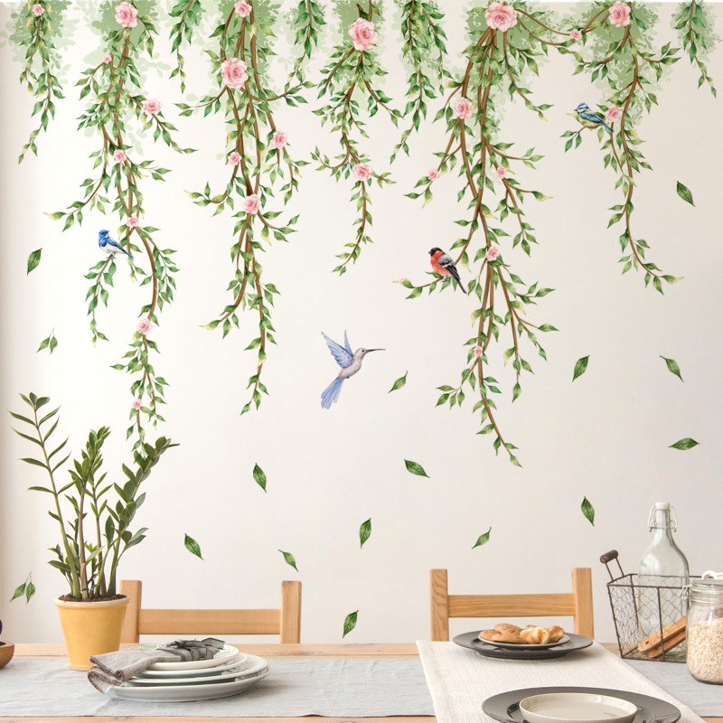 Branches Flowers Birds Glass S - огляд і ціна Home Decor Window Blinds