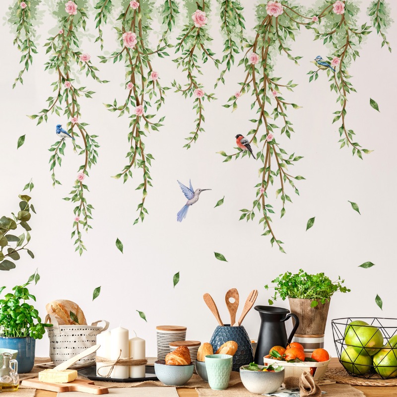 Branches Flowers Birds Glass S - огляд і ціна Home Decor Window Blinds