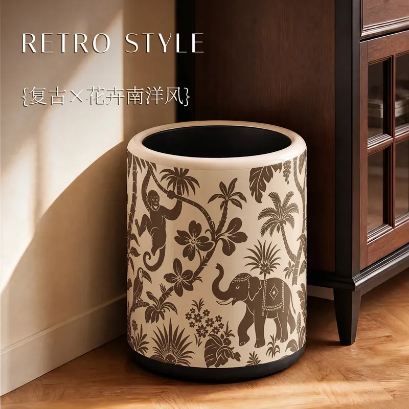 Retro Wicker Laundry Hamper La - огляд і ціна Home Decor Hampers