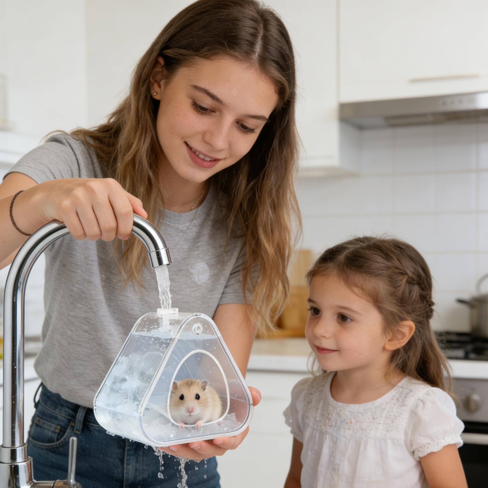 Hamster Cooler House Full Tran - огляд і ціна Home Decor Habitat