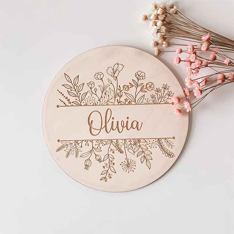 Personalized Floral Engraved N - огляд і ціна Home Decor Xmas