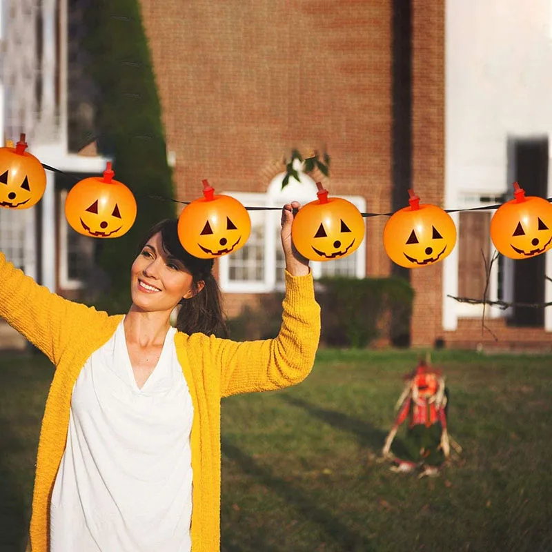 1-15Bags Halloween Pumpkin Lig - огляд і ціна Home Decor Halloween