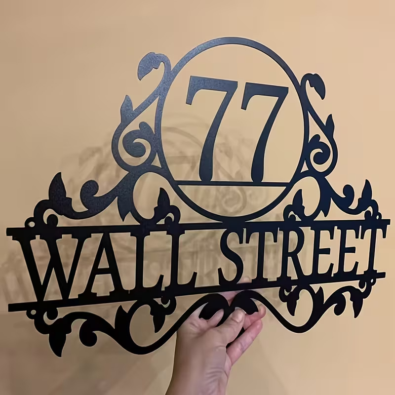 Custom Metal House Number & St - огляд і ціна Home Decor Outdoor