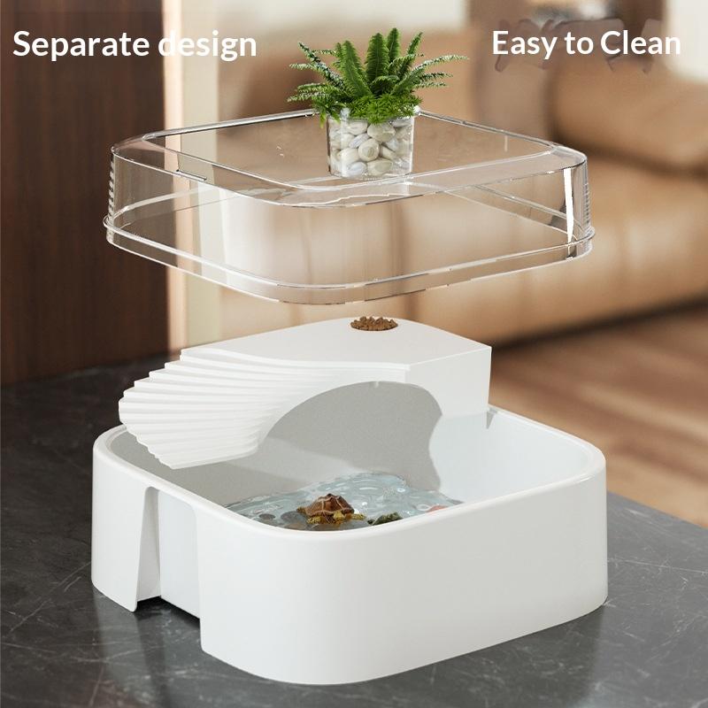Transparent Turtle Tank Habita - огляд і ціна Home Decor Habitat