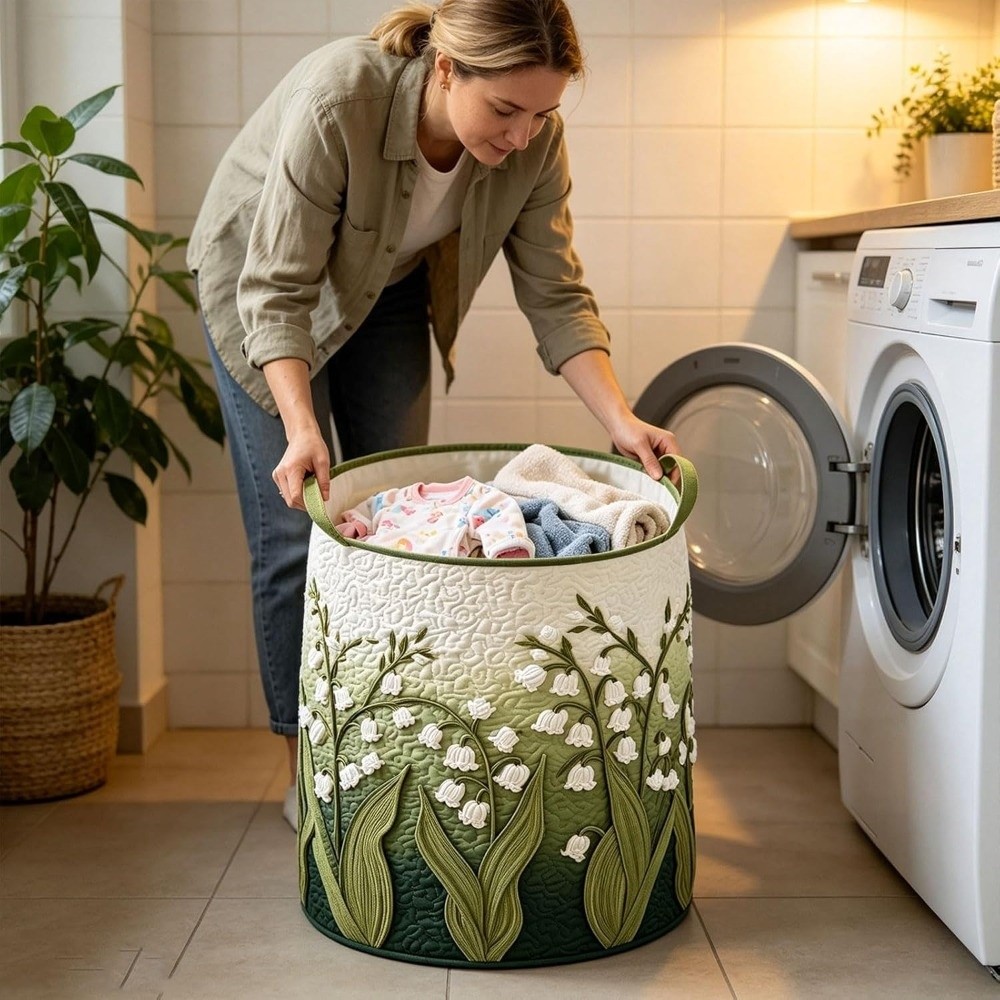 New Boho Quilted Laundry Baske - огляд і ціна Home Decor Hampers