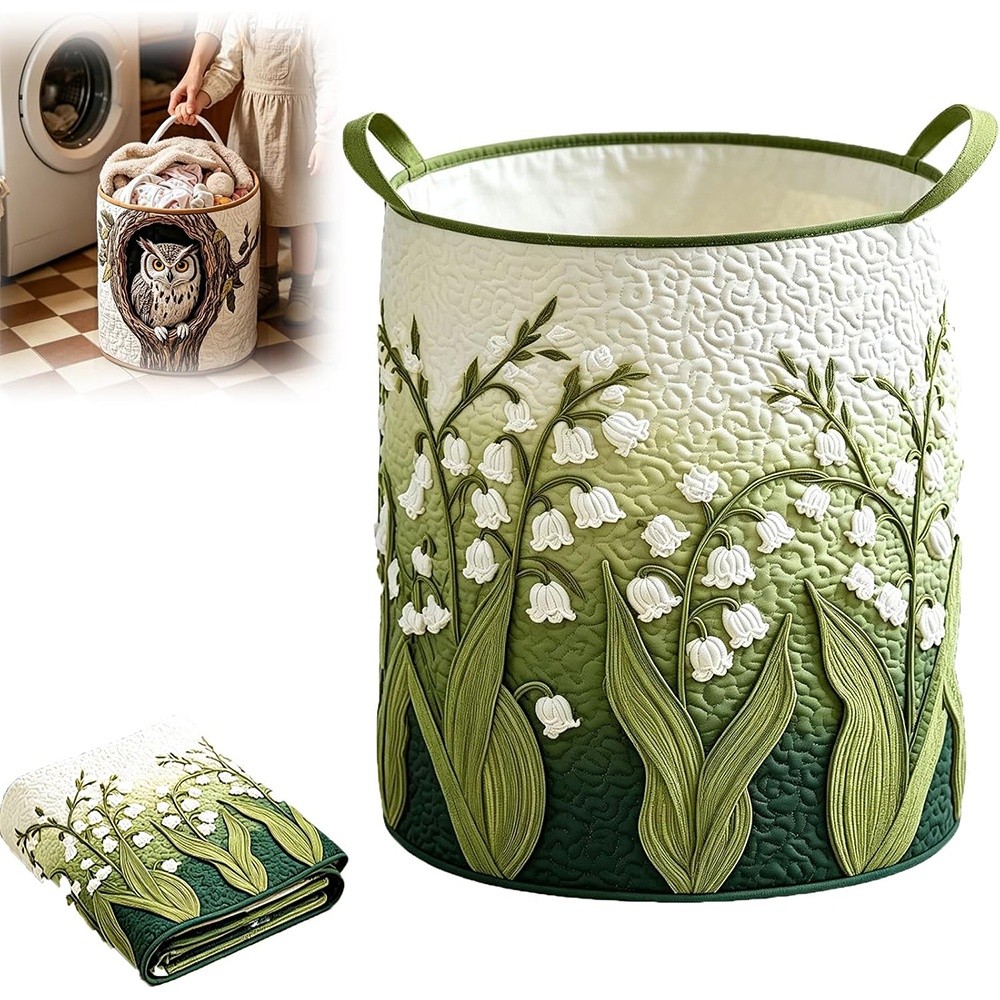 New Boho Quilted Laundry Baske - огляд і ціна Home Decor Hampers
