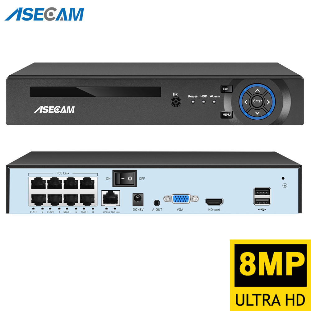 Super 8MP POE NVR Video Record - огляд і ціна Home Decor Uk