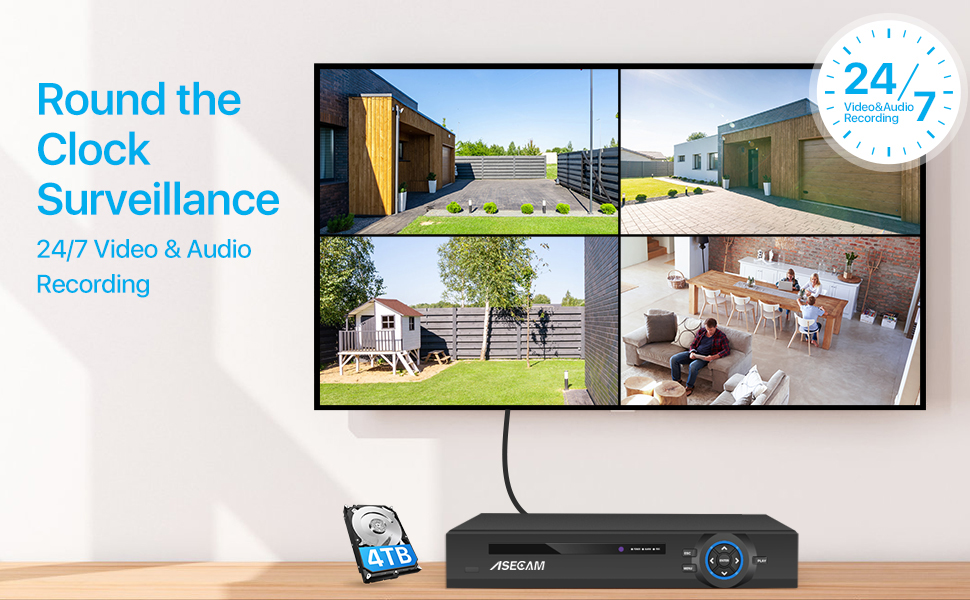 Super 8MP POE NVR Video Record - огляд і ціна Home Decor Uk