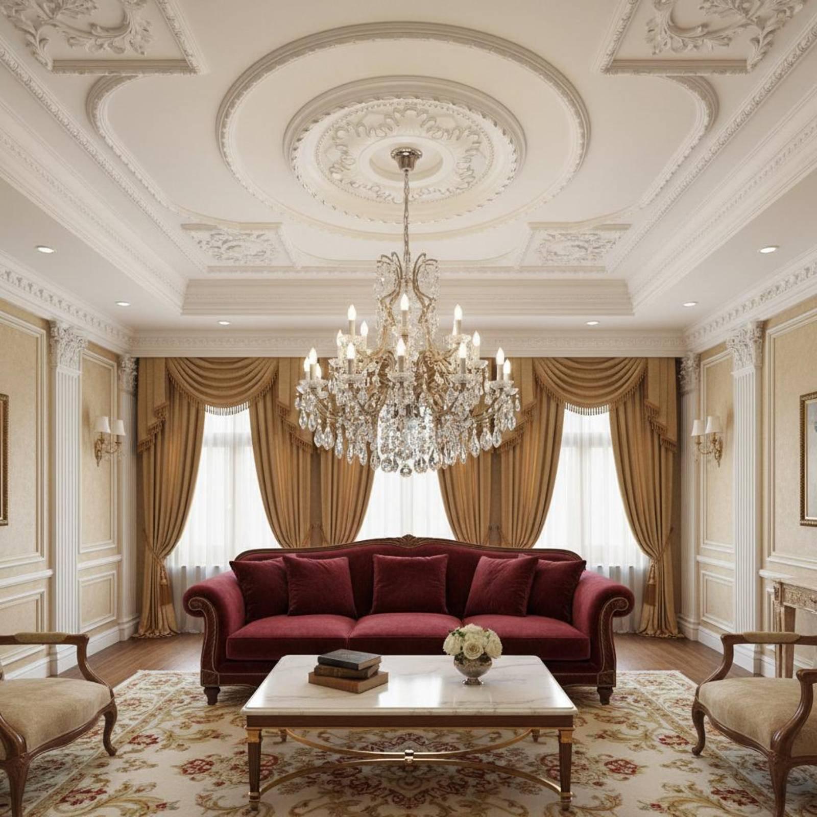 Gold Embossed Ceiling Light Pa - огляд і ціна Home Decor Wall Panels