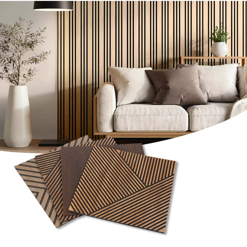 Best Selling Wooden Slatted Ac - огляд і ціна Home Decor Wall Panels