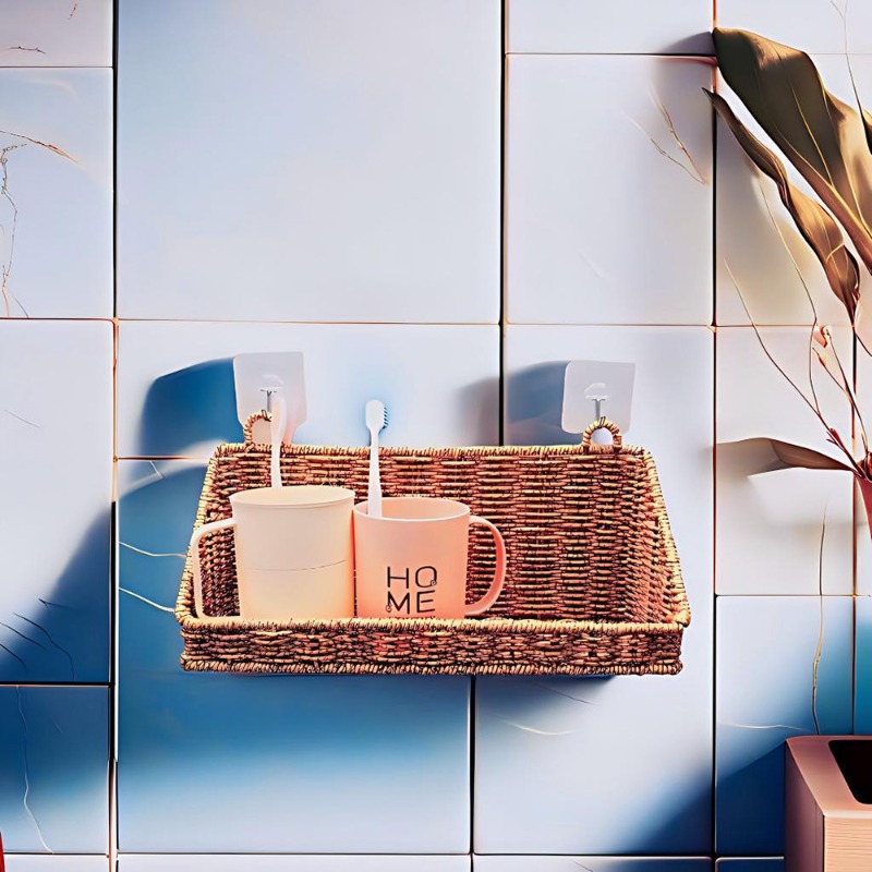 Woven Rattan Hanging Storage B - огляд і ціна Home Decor Hampers