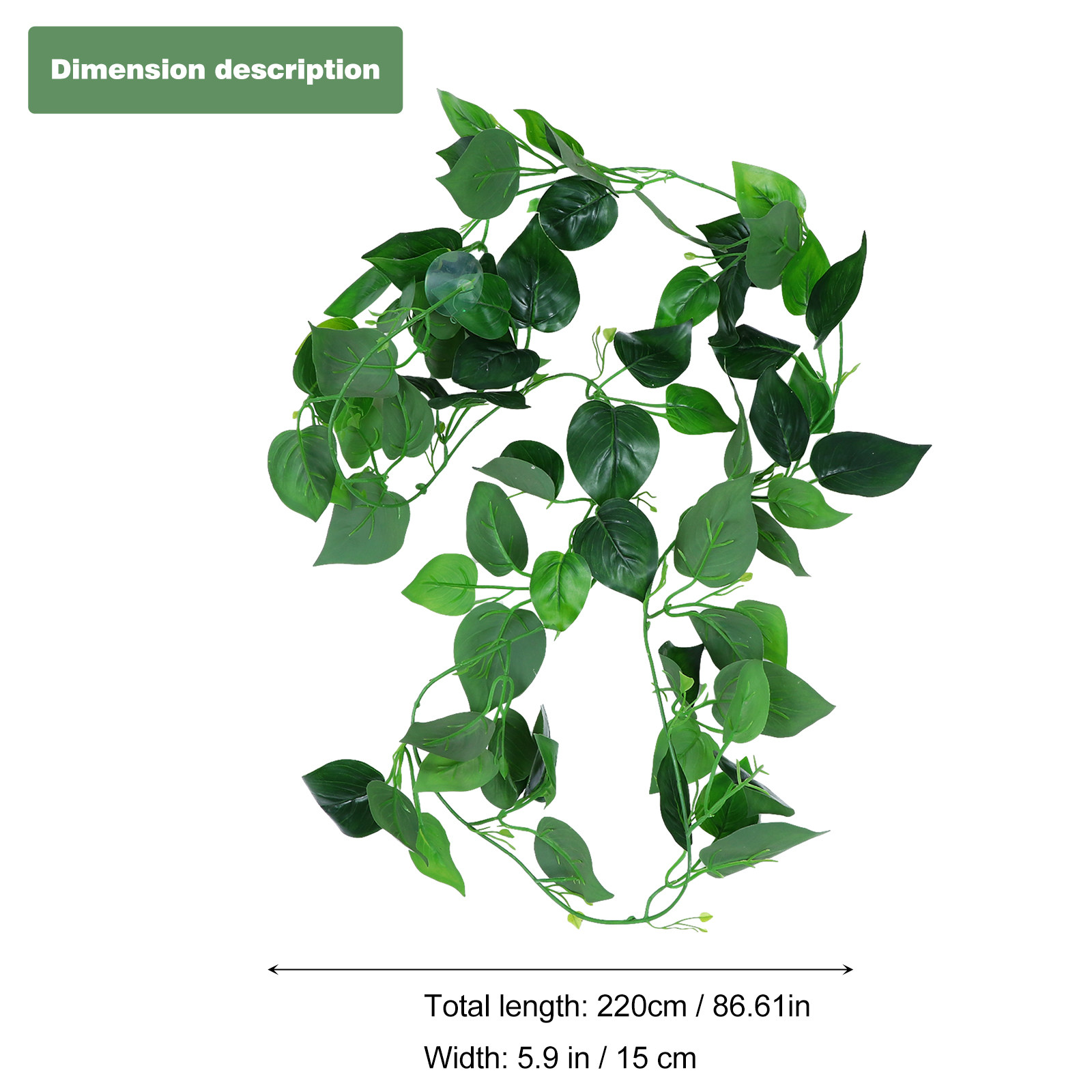 Simulation Vine Leaves Artific - огляд і ціна Home Decor Habitat