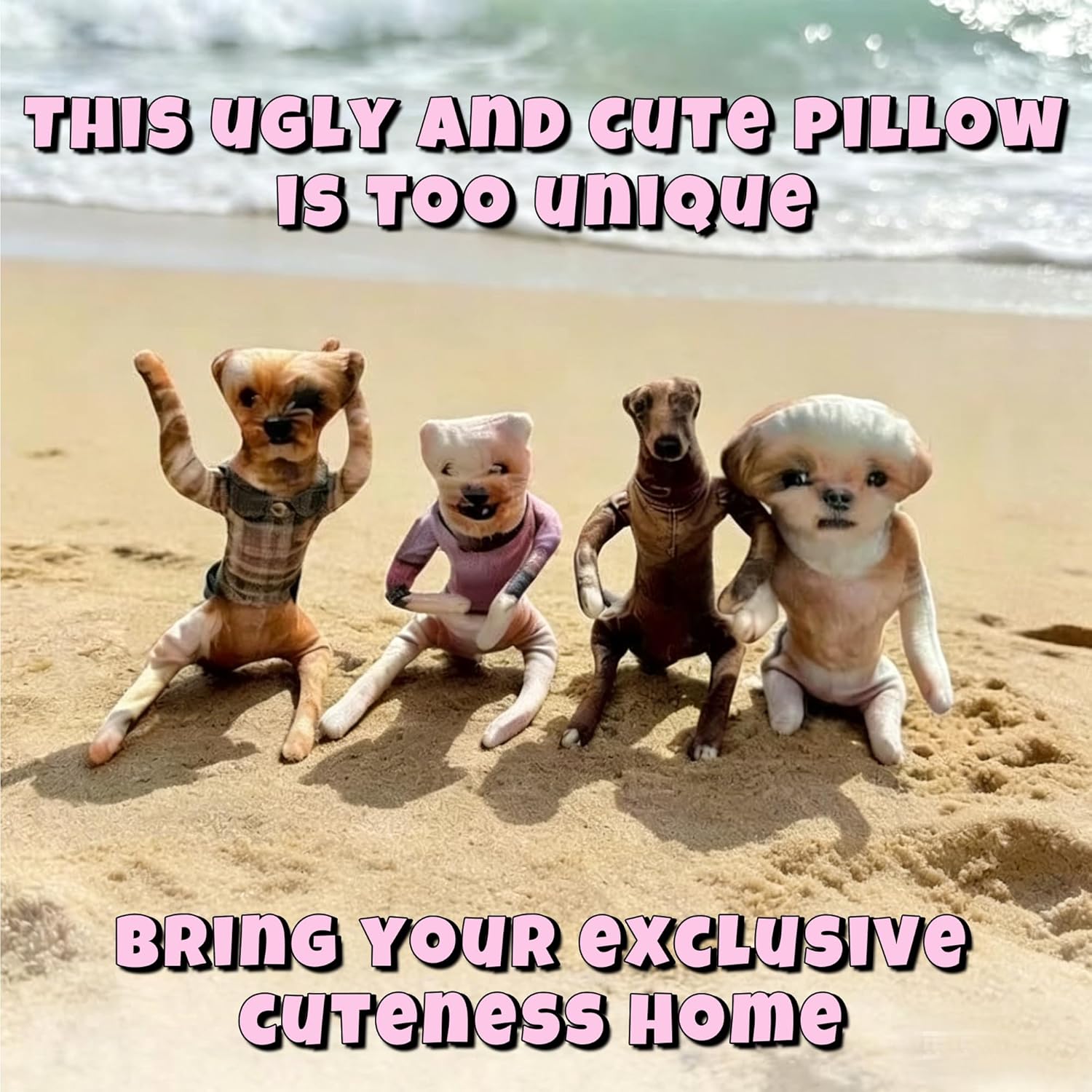 customizable Jointed Plush Fig - огляд і ціна Home Decor Xmas