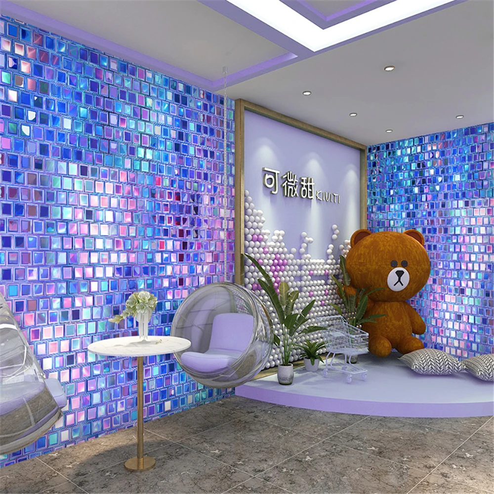 Custom Colored mosaic wallpape - огляд і ціна Home Decor Online Shopping