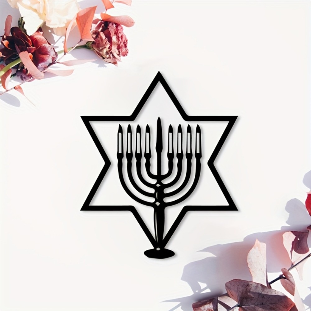 CIFBUY Metal Wall Art Menorah  - огляд і ціна Home Decor Outdoor