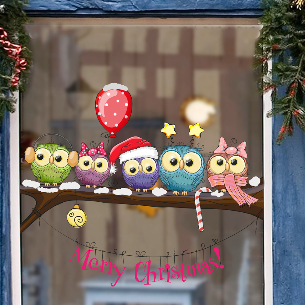 Christmas Owl On Branch Wall S - огляд і ціна Home Decor Window Blinds