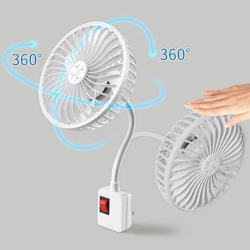 360 Rotatable Socket Fan with  - огляд і ціна Home Decor Uk