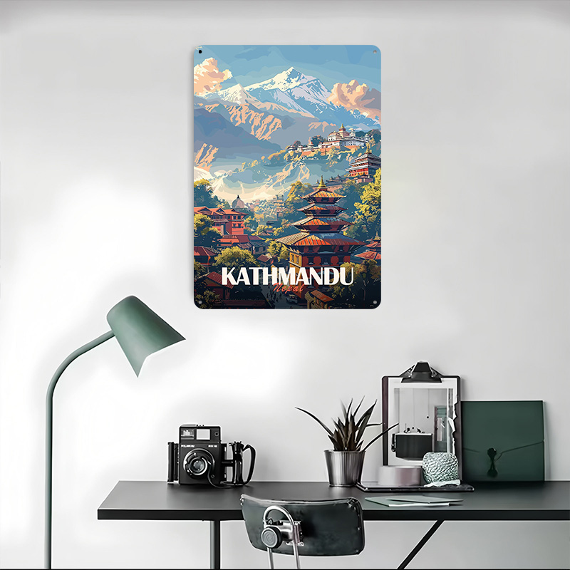 Kathmandu Nepal Cityscape Post - огляд і ціна Home Decor Kathmandu