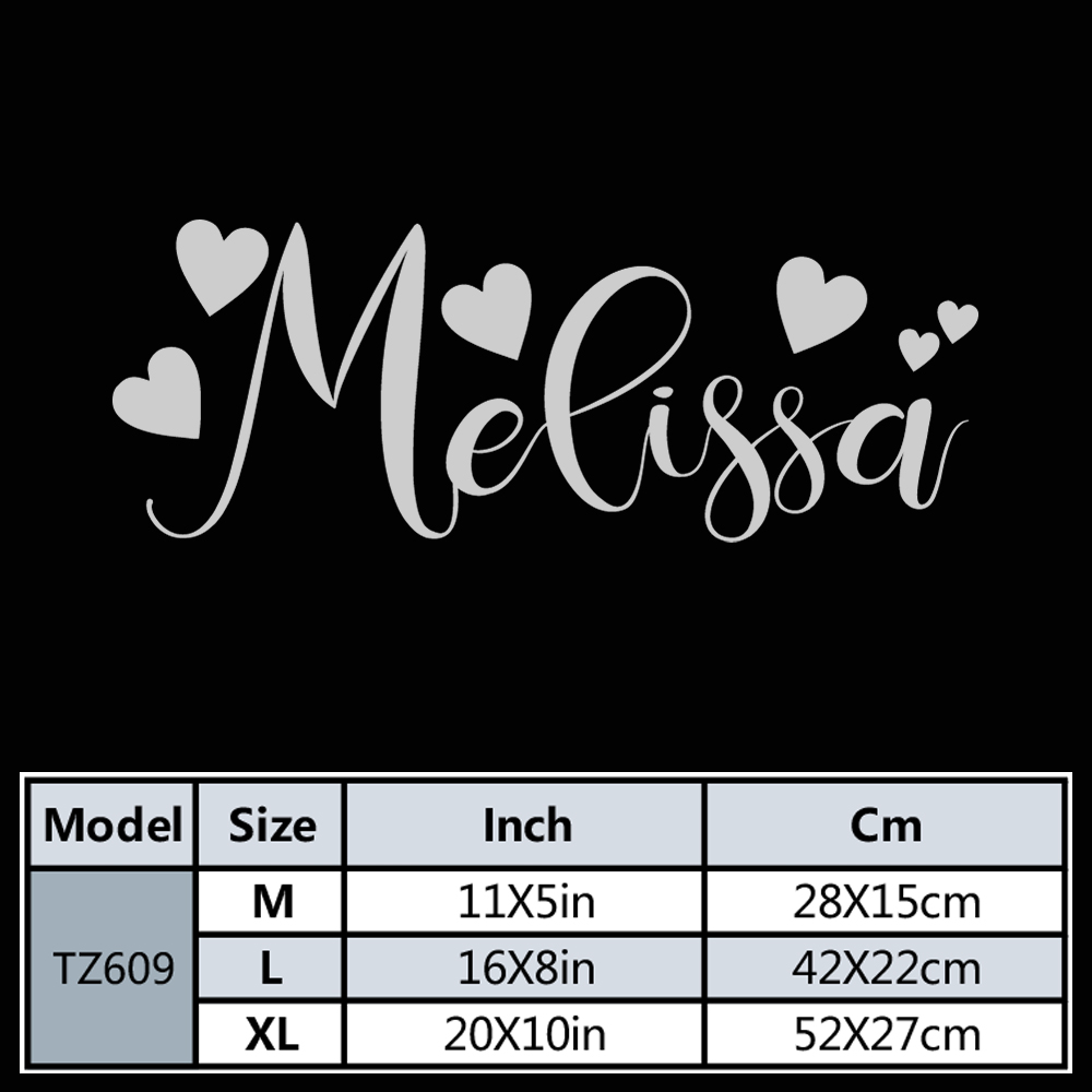 1pc Diy Personalize Custom Nam - огляд і ціна Home Decor Wall Panels