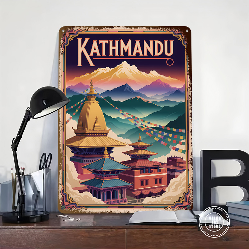 Kathmandu Travel Art Printing  - огляд і ціна Home Decor Kathmandu