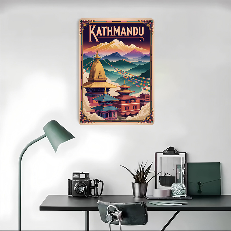 Kathmandu Travel Art Printing  - огляд і ціна Home Decor Kathmandu