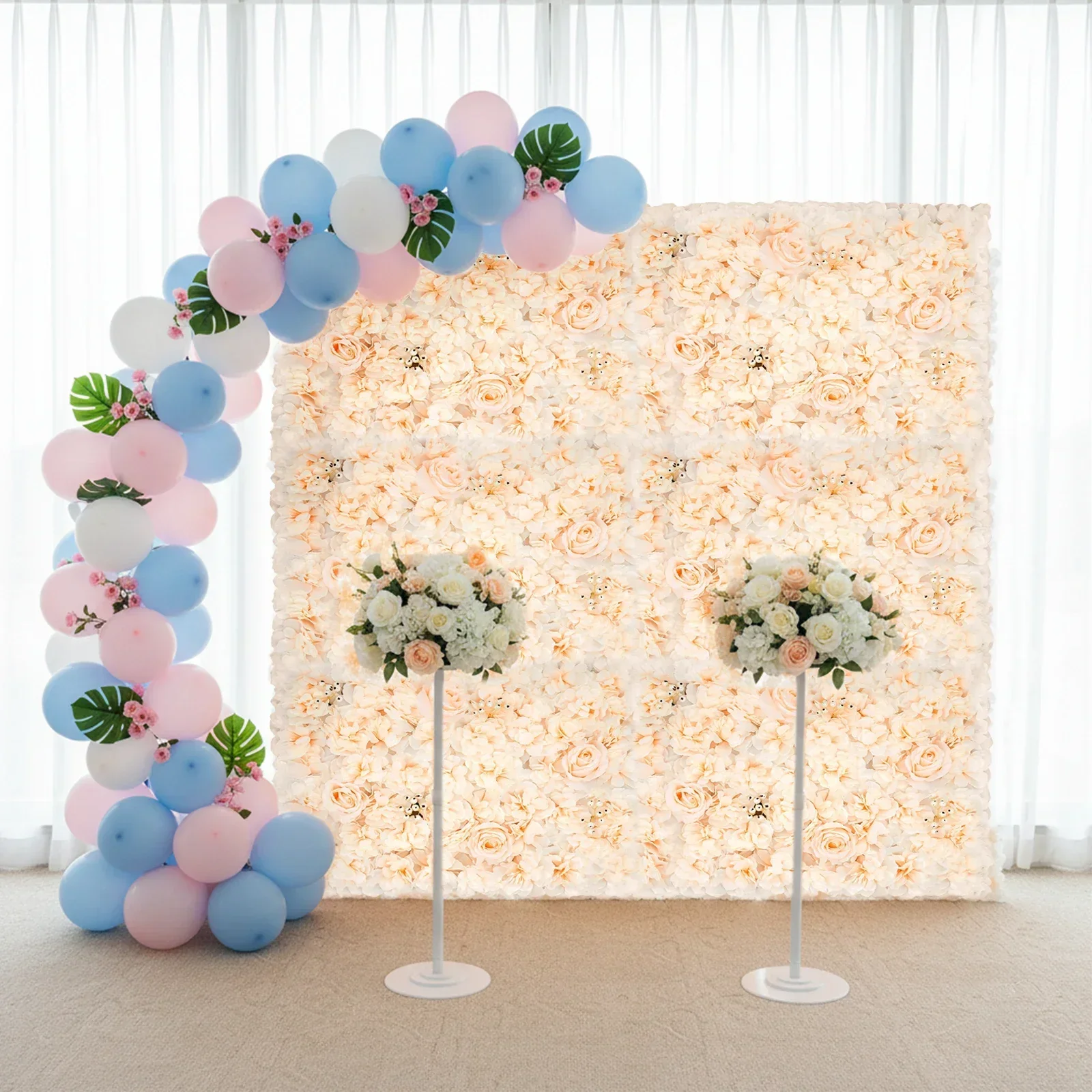 6 PCS 60*40cm Artificial Flowe - огляд і ціна Home Decor Wall Panels