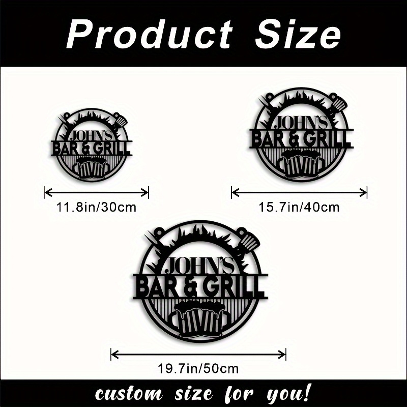 Customizable Wrought Iron Sign - огляд і ціна Home Decor Outdoor
