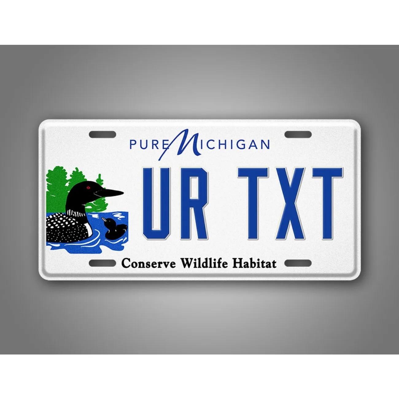 Custom Text Michigan Conserve  - огляд і ціна Home Decor Habitat