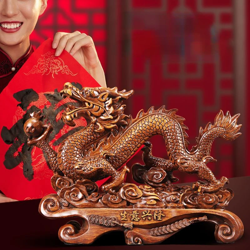 Lucky Dragon Ornaments To Attr - огляд і ціна Home Decor On Sale