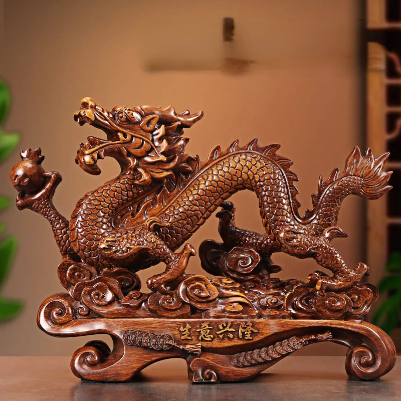 Lucky Dragon Ornaments To Attr - огляд і ціна Home Decor On Sale