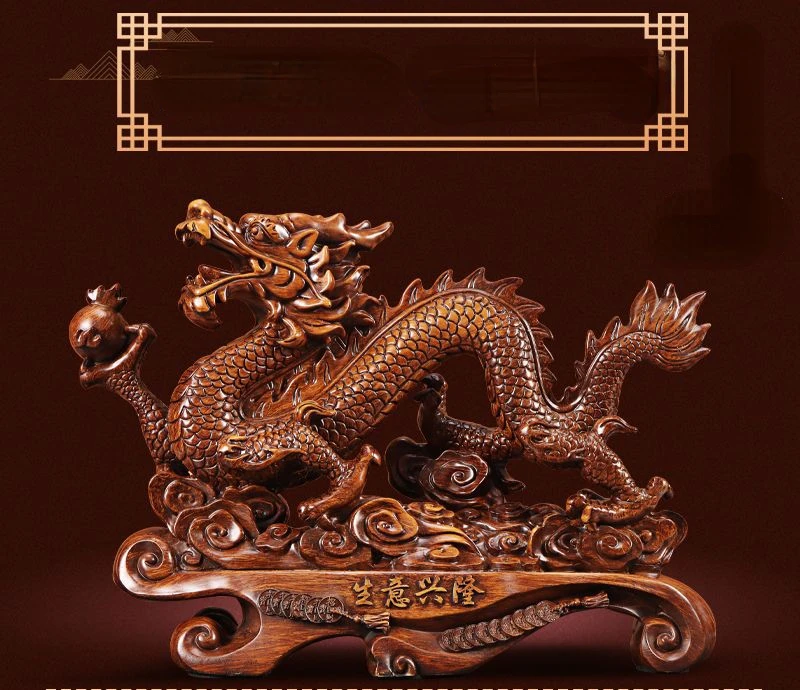 Lucky Dragon Ornaments To Attr - огляд і ціна Home Decor On Sale