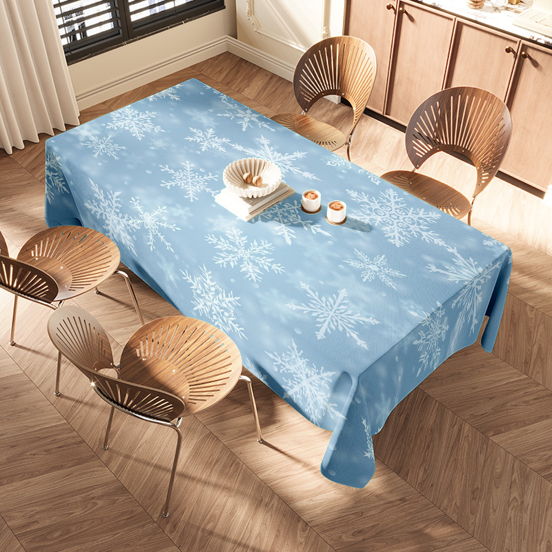Snowflake Dining Tablecloth Wi - огляд і ціна Home Decor Online Shopping