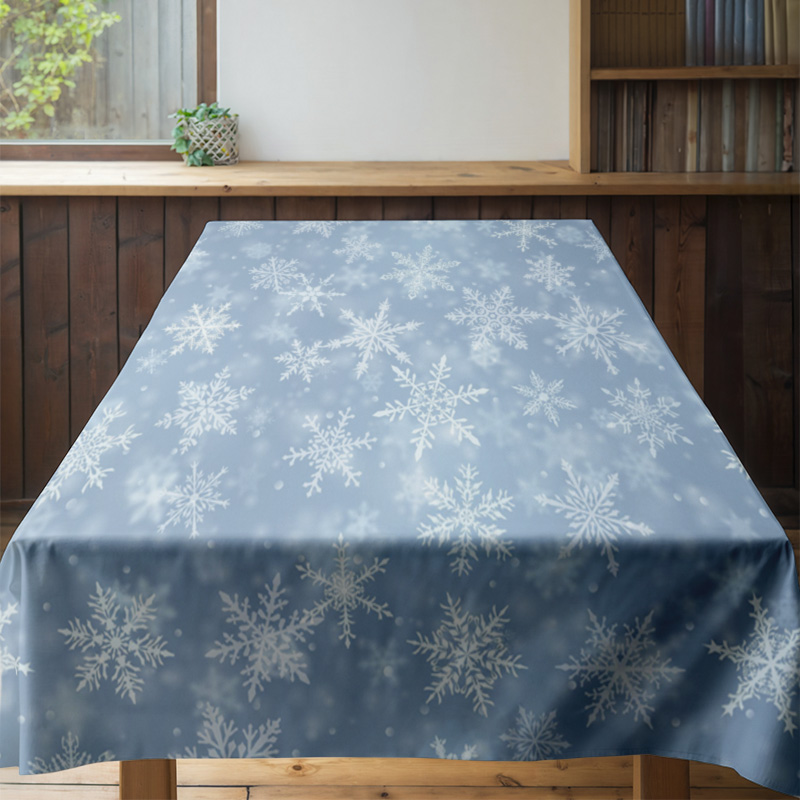 Snowflake Dining Tablecloth Wi - огляд і ціна Home Decor Online Shopping